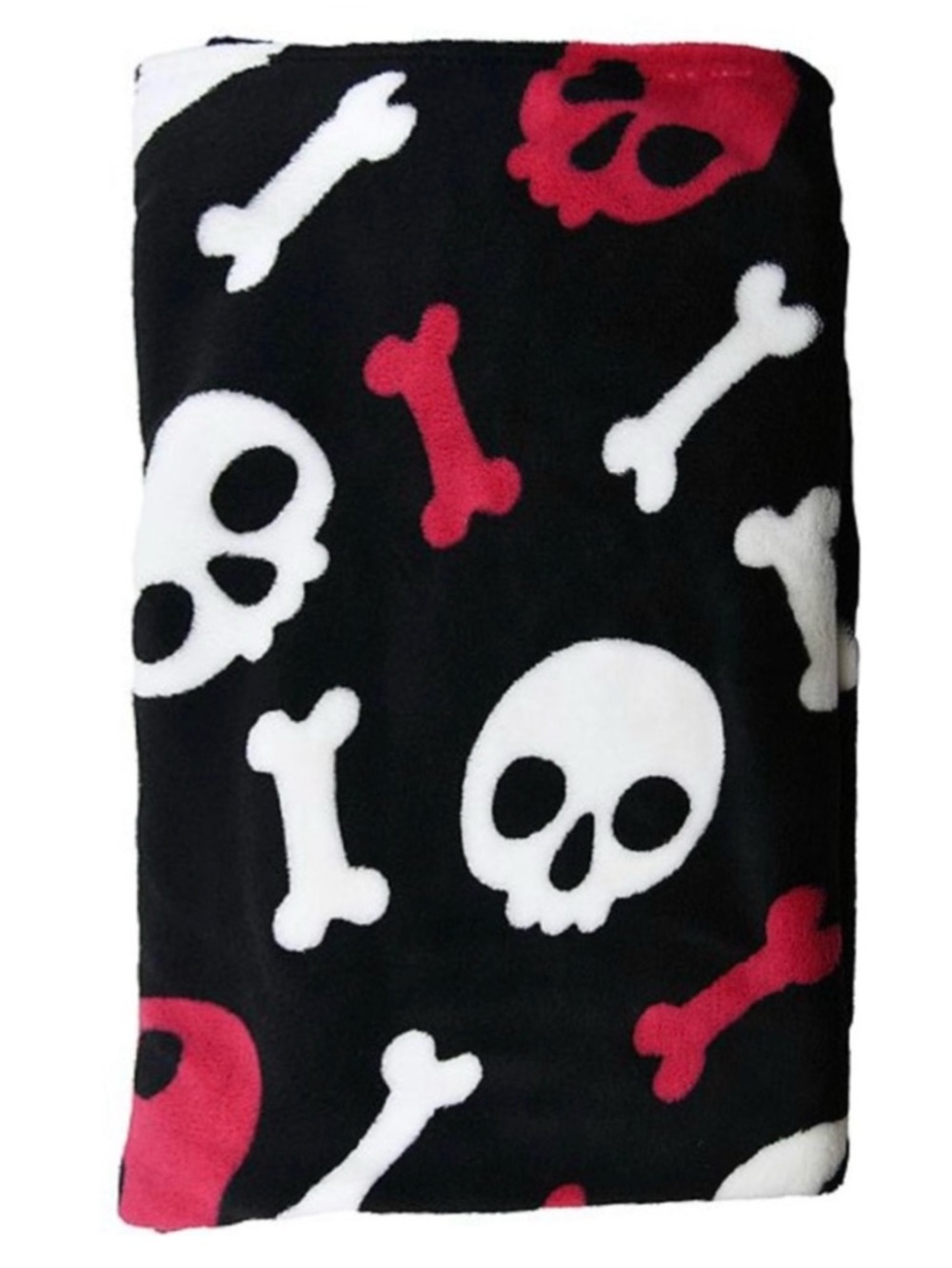 New View Gifts & Accessories Halloween “Skeleton” Print Throw Blanket (NWT)